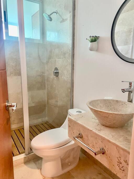 Departamento Xhelin Maya, Exclusivo En Playa Del Carmen, Quintana Roo ภายนอก รูปภาพ